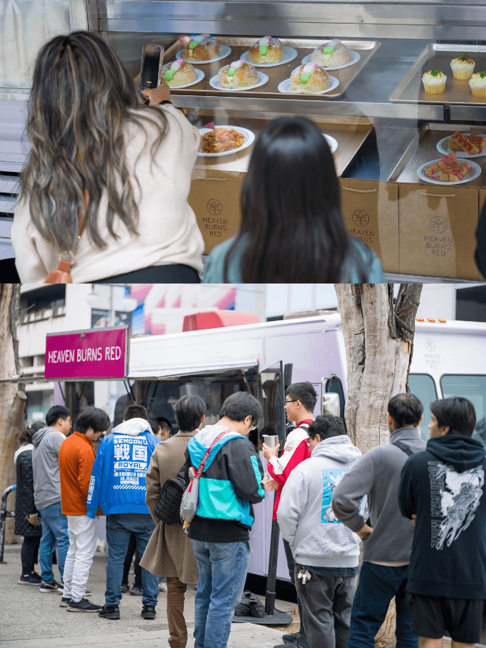 『ヘブンバーンズレッド』ロサンゼルス フードトラックPOP-UPプロモーション 2